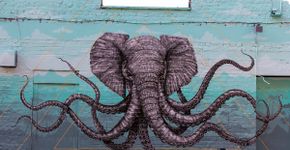 Arte de rua: o elefolvo de Londres