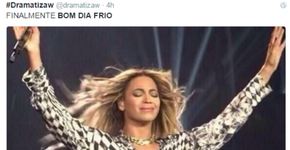 BOM DIA FRIO! Internautas comemoram a chegada da frente fria
