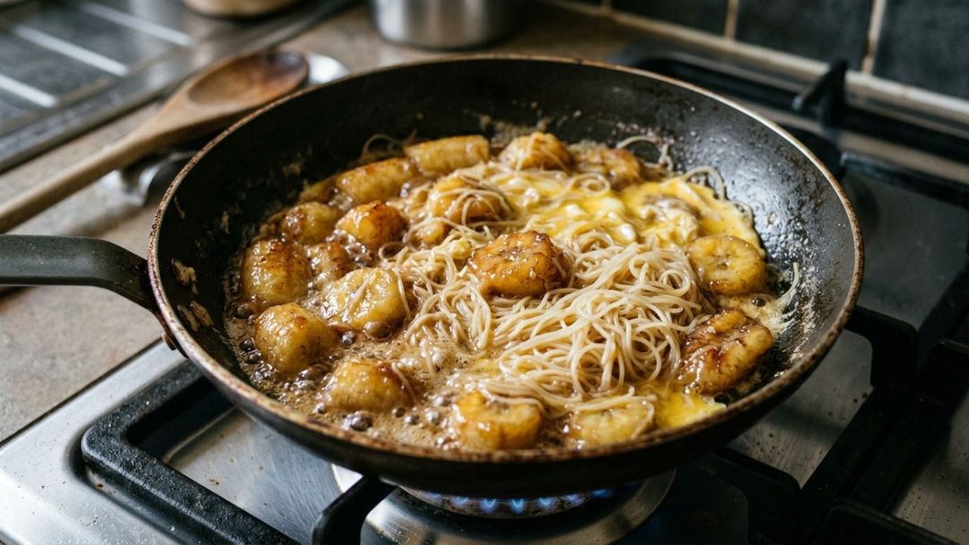 Transforme sua rotina da manhã com uma receita fofa e adocicada que combina energia e praticidade na frigideira.