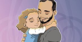 Ilustrações de pai solteiro sobre cotidiano com filha faz sucesso na Internet