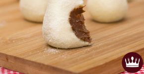 Coxinha de leite Ninho com Nutella: massa de 3 ingredientes