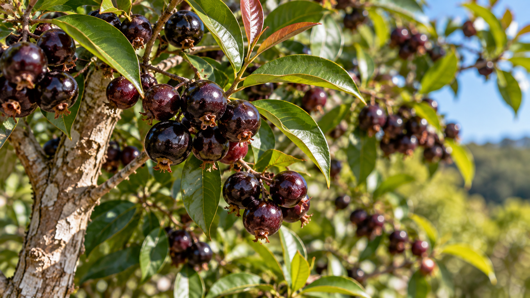 Você já viu um guabijuzeiro? Conheça as características da árvore, suas folhas, o fruto roxo-escuro, a polpa doce e por que essa fruta ainda é pouco conhecida.