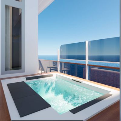 MSC Yacht Club Royal Duplex Suite
