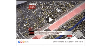 Aprenda: como Bolsonaro fez a maior manifestação de rua do Brasil