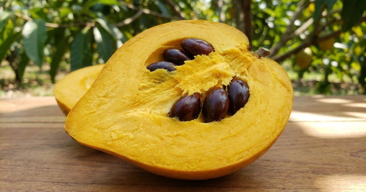 A fruta de ouro que tem cor de gema de ovo e sabor de doce de leite e poucos sabem que existe