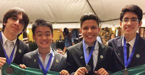 Estudantes brilham e conquistam 4 medalhas em Olimpíada de Biologia