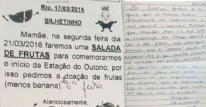 Mãe para escola: “não vamos responsabilizar somente a mãe”