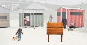 Estudantes projetam casas para moradores de rua nos EUA