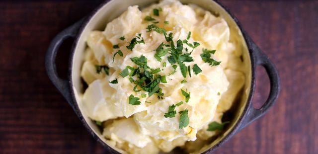 A salada de batata perfeita