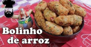 Petisco de boteco na sua casa: bolinho de arroz recheado de queijo