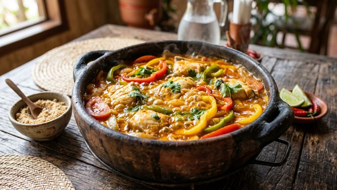 Receitas tradicionais de diferentes costas do mundo transformam ingredientes frescos em pratos marcantes e cheios de identidade.