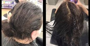 Cabeleireira posta fotos antes e depois de cliente com depressão