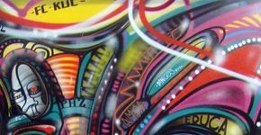 Aprenda a grafitar com a oficina ‘Graffiti na Escola’