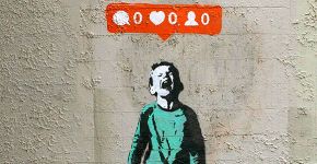 Grafites no Canadá questionam a obsessão pelo mundo virtual