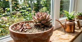 Evite que as folhas das suculentas murchem e caiam com uma dica simples de jardinagem
