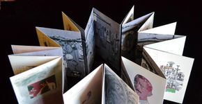 Exibição traz 64 obras feitas com papel