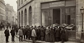 No século XIX, a morgue de Paris virou atração turística e multidões faziam fila para ver os corpos expostos atrás de uma vitrine