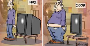 Imagens mostram como a tecnologia mudou o nosso dia a dia