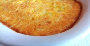 Saborosa e saudável: faça uma torta suflê de couve-flor