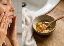 Featured side: Apenas uma vez por semana, use esta mistura para deixar a pele brilhante