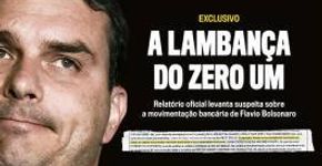 Documento divulgado pela revista  Veja detona Flávio Bolsonaro