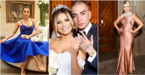 Confira os looks dos famosos no casamento de Lexa e Guimê