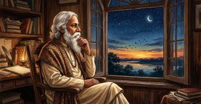 Rabindranath Tagore, poeta bengali e Nobel de Literatura: “Se você chorar por ter perdido o sol, as lágrimas o impedirão de ver as estrelas”