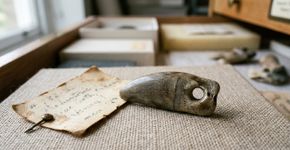 Um objeto ficou quase 160 anos catalogado desde uma escavação vitoriana até exames revelarem que era um colar feito com dente de foca há 15 mil anos