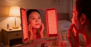 Como a luz vermelha no quarto melhora sua pele e humor