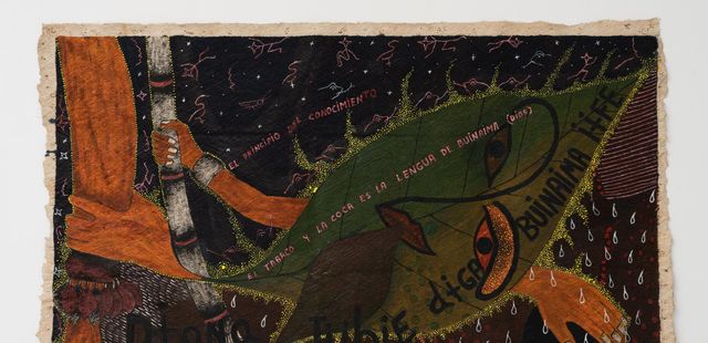 Exposição ‘Santiago Yahuarcani: o princípio do conhecimento’