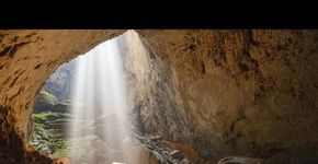 Drone filma o interior da maior caverna do mundo