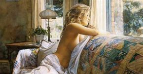 Estas pinturas em aquarela transbordam sensualidade e delicadeza