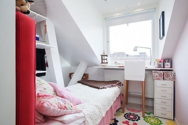 Como fazer um quarto confortável no sótão 