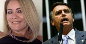 Ex-mulher afirmou ter sofrido ameaça de Bolsonaro