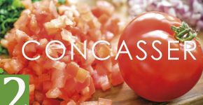 Aprenda a descascar o tomate facilmente com o corte Concasser