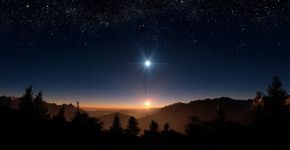 O que é aquela “estrela” realmente brilhante no leste depois do anoitecer?
