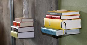 Veja 3 passos para fazer prateleira com livros que não usa mais
