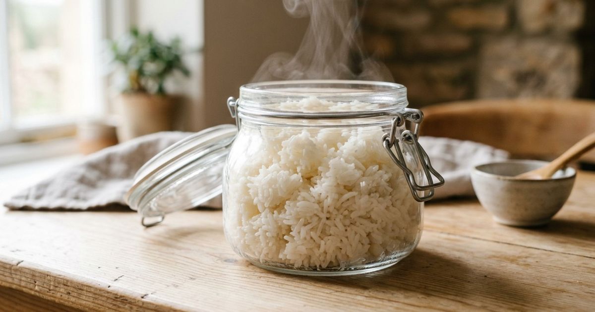 Congele o arroz ainda fresco em porções e leve direto ao micro-ondas quando precisar: a técnica comum nas cozinhas japonesas evita que os grãos fiquem duros como acontece depois de horas na geladeira