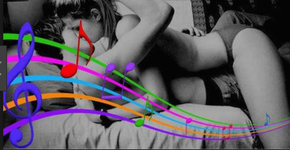Movimentos durante o sexo viram notas musicais