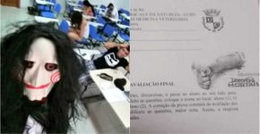 Este professor aplicou prova vestido de Jigsaw e viralizou