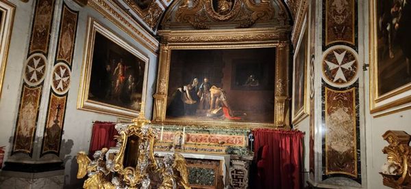 O Oratório abriga o famoso quadro 