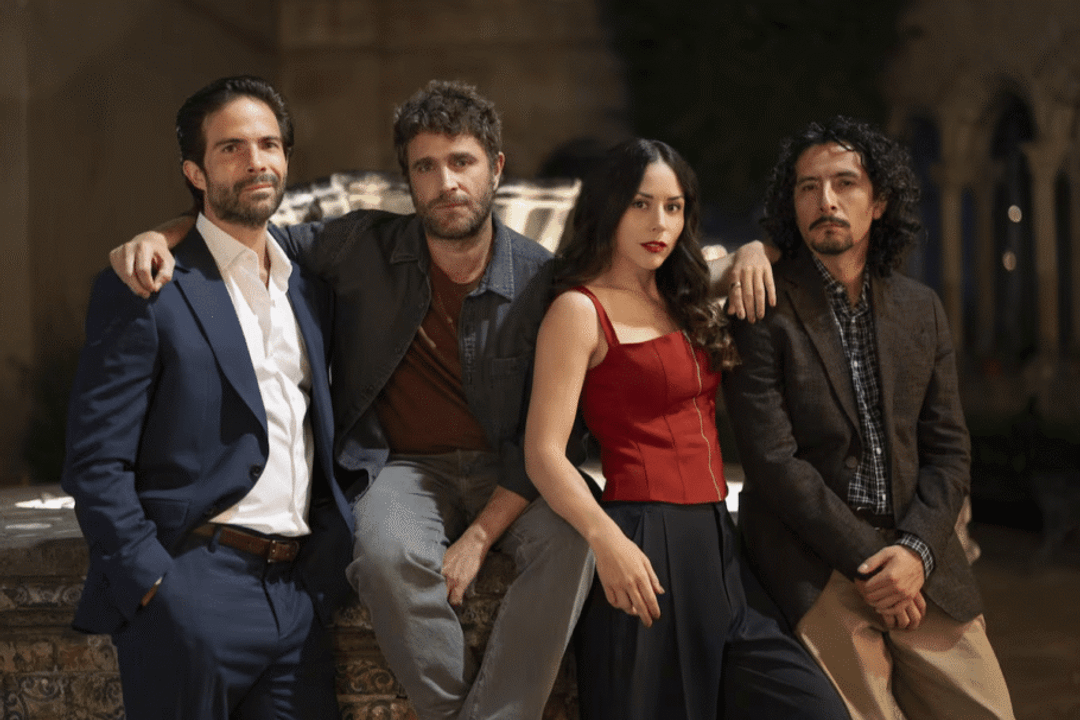 “Dentro do Círculo” coloca quatro amigos de infância no centro de uma perigosa rede de chantagens após um vídeo vazado revelar seus segredos (Imagem: Reprodução digital | Lemon Studios e Netflix)