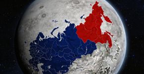 O fato curioso de que a superfície da Rússia é muito maior do que o planeta Plutão inteiro