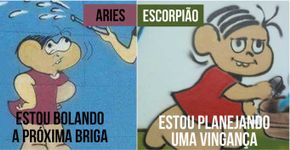 A ‘Mônica deformada em muro de escolinha’ de cada signo
