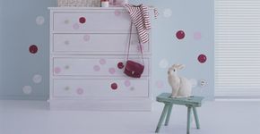 Use batata como carimbo para decorar parede