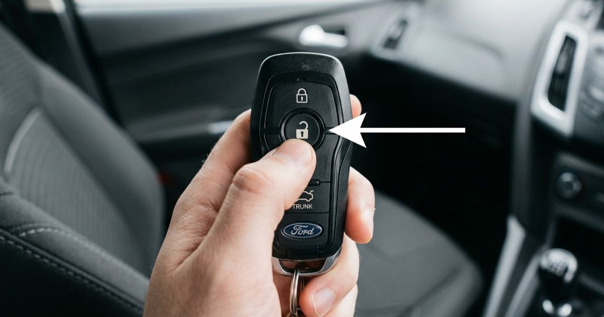 Função escondida: basta manter os botões da chave do carro pressionados