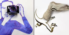 Artista transforma objetos comuns em arte