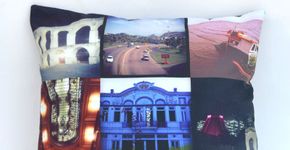 Crie uma almofada com fotos do Instagram