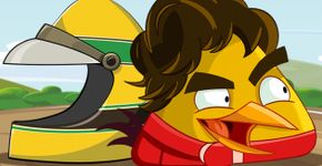 Ayrton Senna vira personagem no Angry Birds