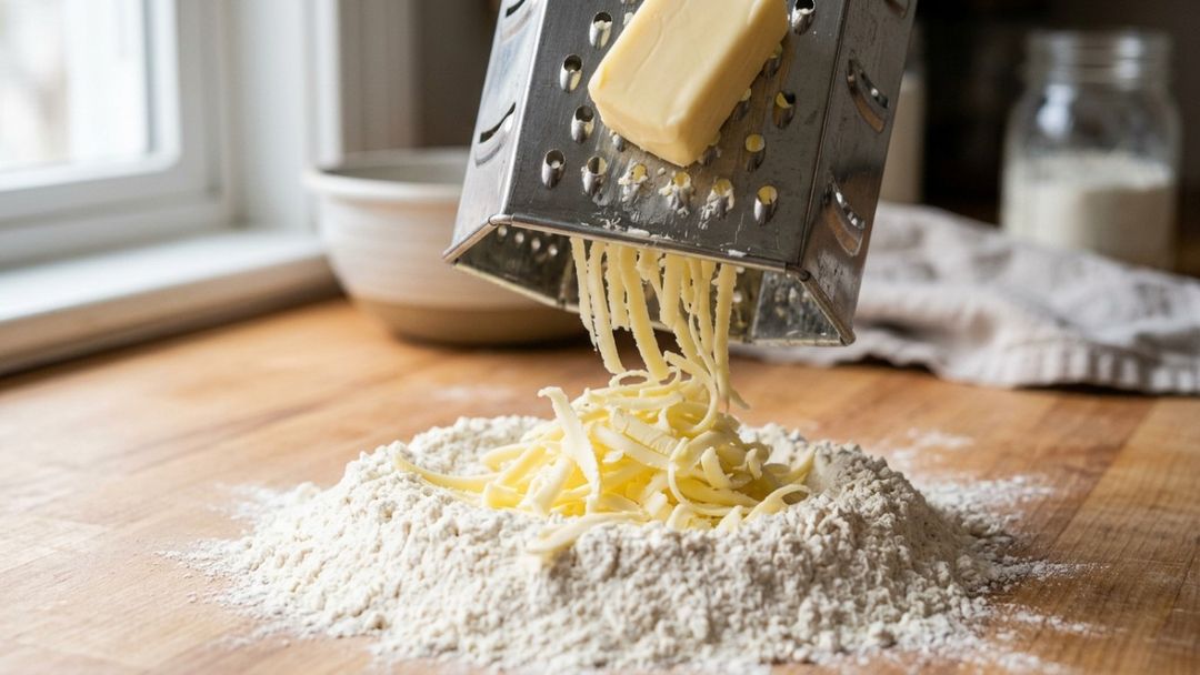 Manter os ingredientes e utensílios resfriados evita que a gordura derreta precocemente e garante um crescimento uniforme.